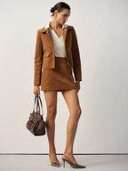 Corduroy Pocket Collared Jacket