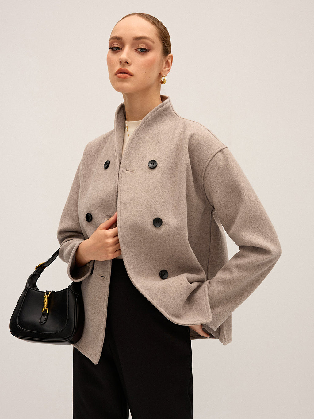Oversized Button-Down Jacket
