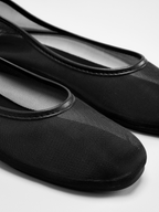 Mesh Round Toe Ballet Flats