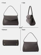Minimalist Flap Shoulder Handbag