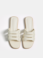 Casual Strappy Flat Slide Sandals