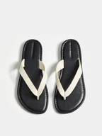 Genuine Leather Casual Flip Flops