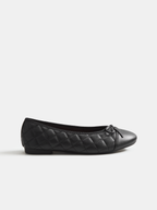 Quilted Bowknot Ballet Flats