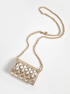Quilted Mini Chain Crossbody Bag