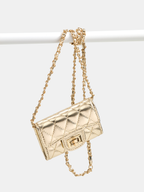 Quilted Mini Chain Crossbody Bag