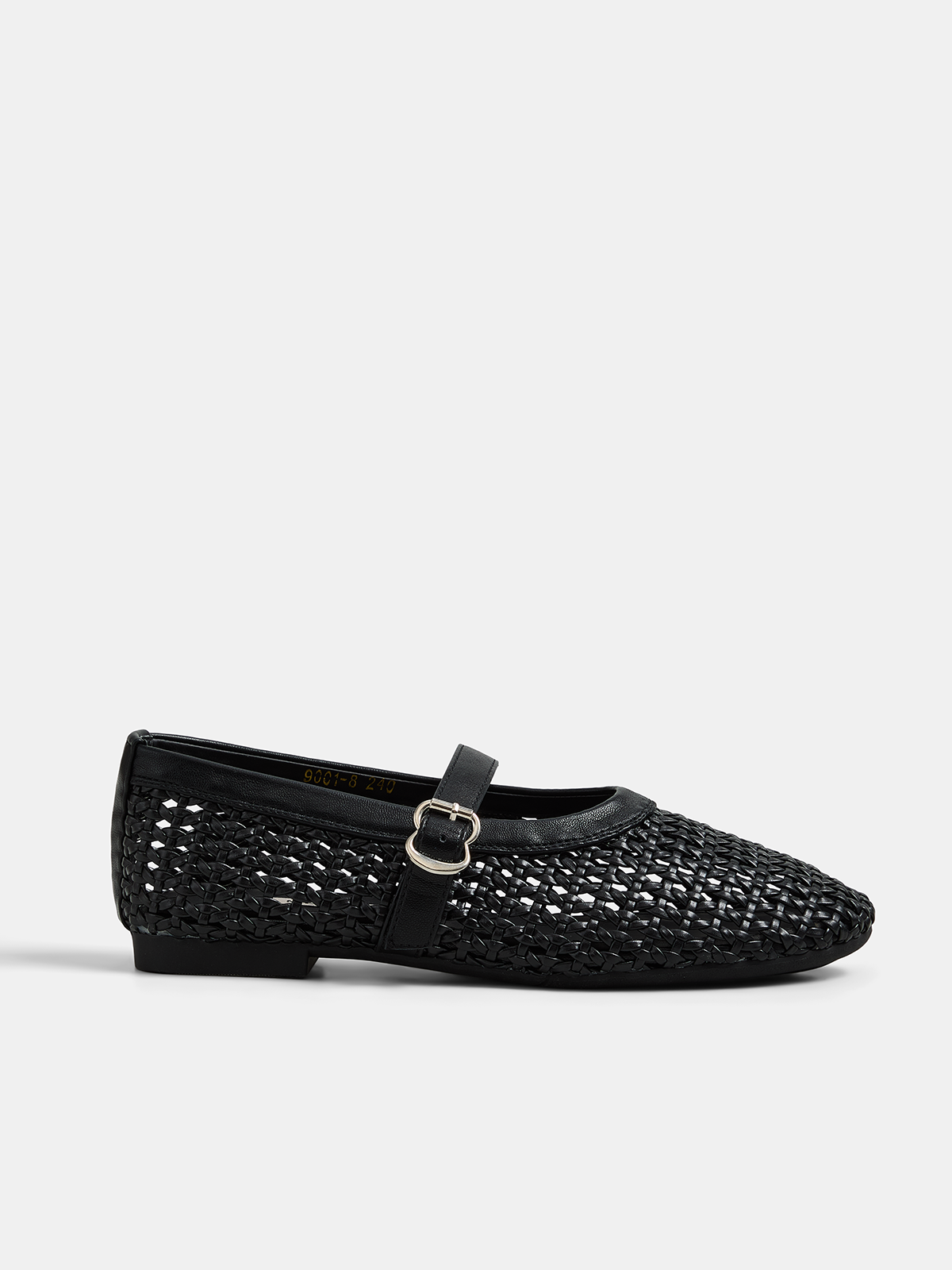 Hollow-Out Mary Jane Flats