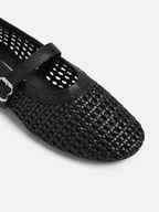 Hollow-Out Mary Jane Flats