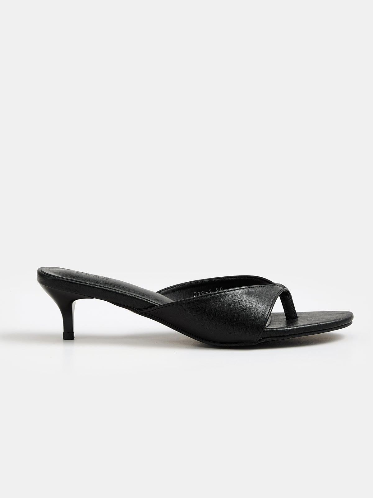 Slip On Thong Kitten Heel Mules