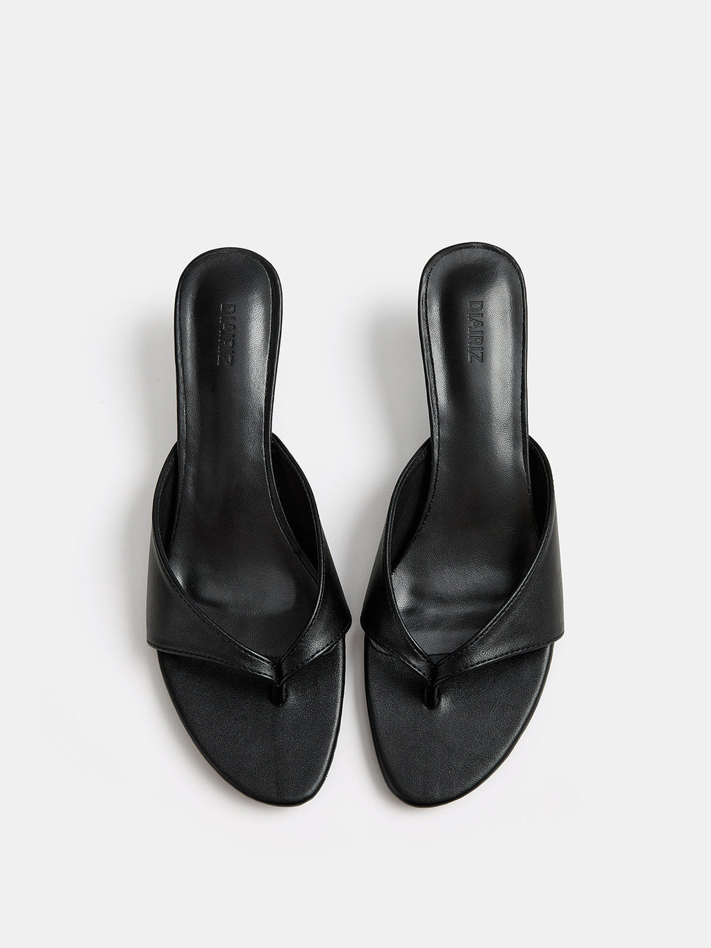 Slip On Thong Kitten Heel Mules