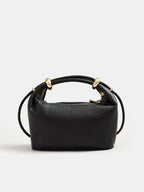 Metal Accent Mini Handbag