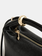 Metal Accent Mini Handbag