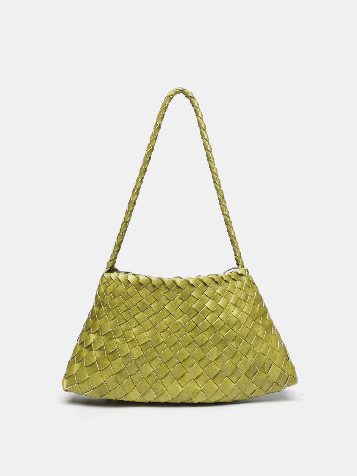 Woven Braided Shoulder Handbag