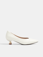 Pointed Toe Kitten Heel Pumps