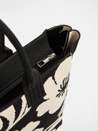 Flower Pattern Large Tote Bag