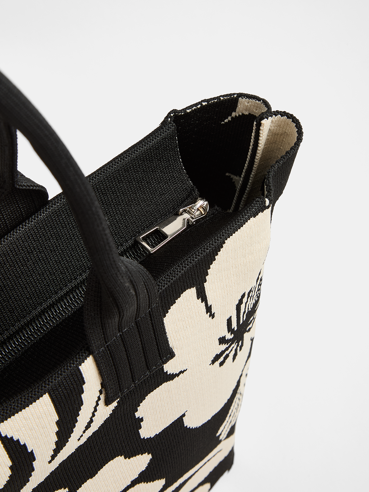 Flower Pattern Large Tote Bag