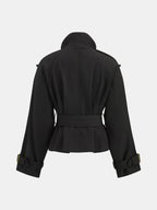 Double Breasted Military Jacket