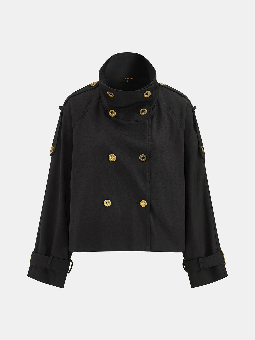 Double Breasted Military Jacket
