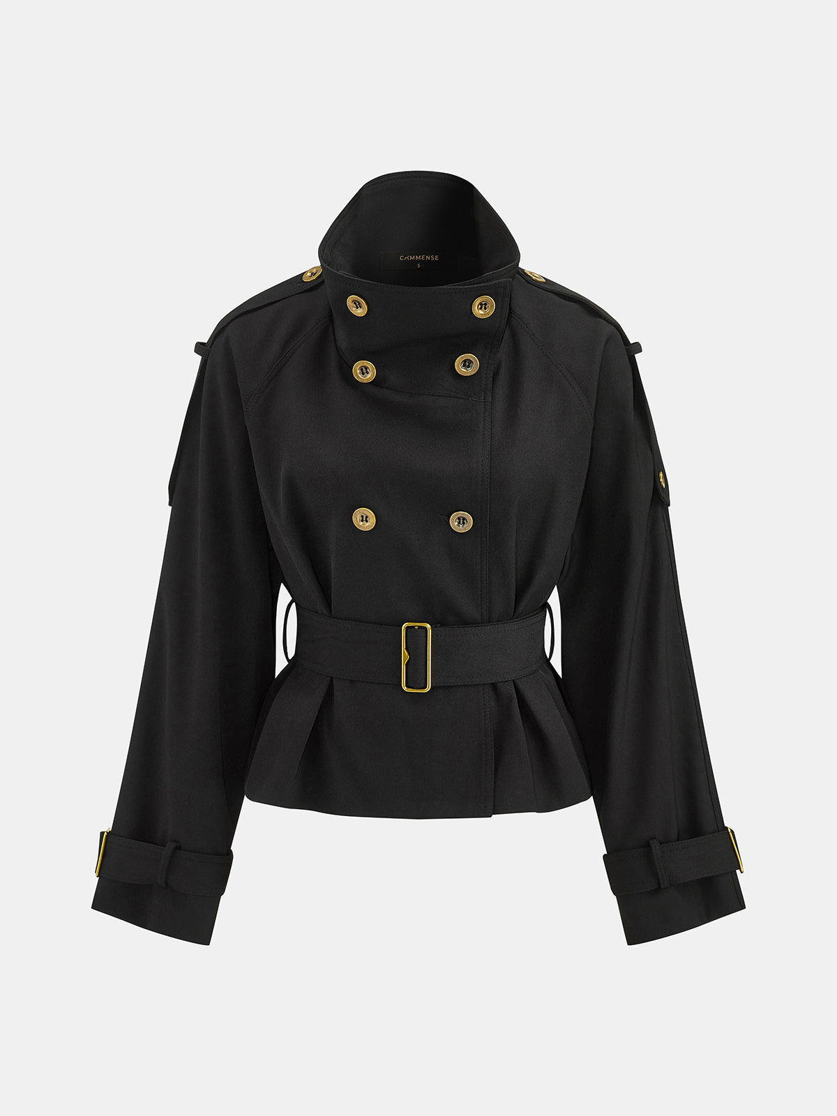 Double Breasted Military Jacket