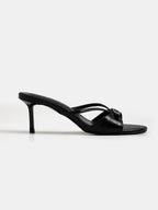Buckle Detail Open Toe Stiletto Sandals