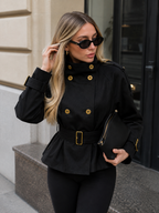 Double Breasted Military Jacket