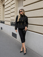 Double Breasted Military Jacket