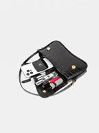 Crocodile Embossed Underarm Shoulder Bag