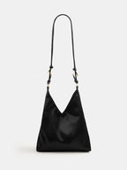 Knot‑Detail Soft Hobo Bag