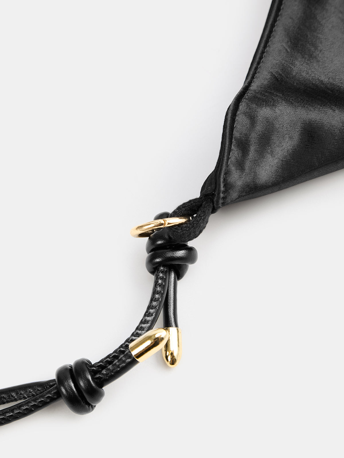 Knot‑Detail Soft Hobo Bag