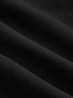 Satin Tie Detail Tuxedo Blazer