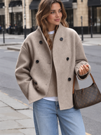 Oversized Button-Down Jacket