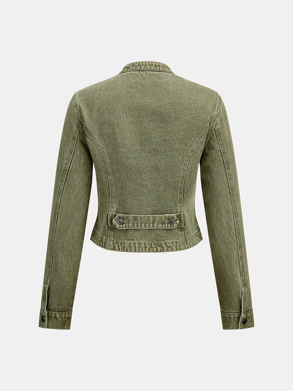 Napoleon‑Style Denim Jacket