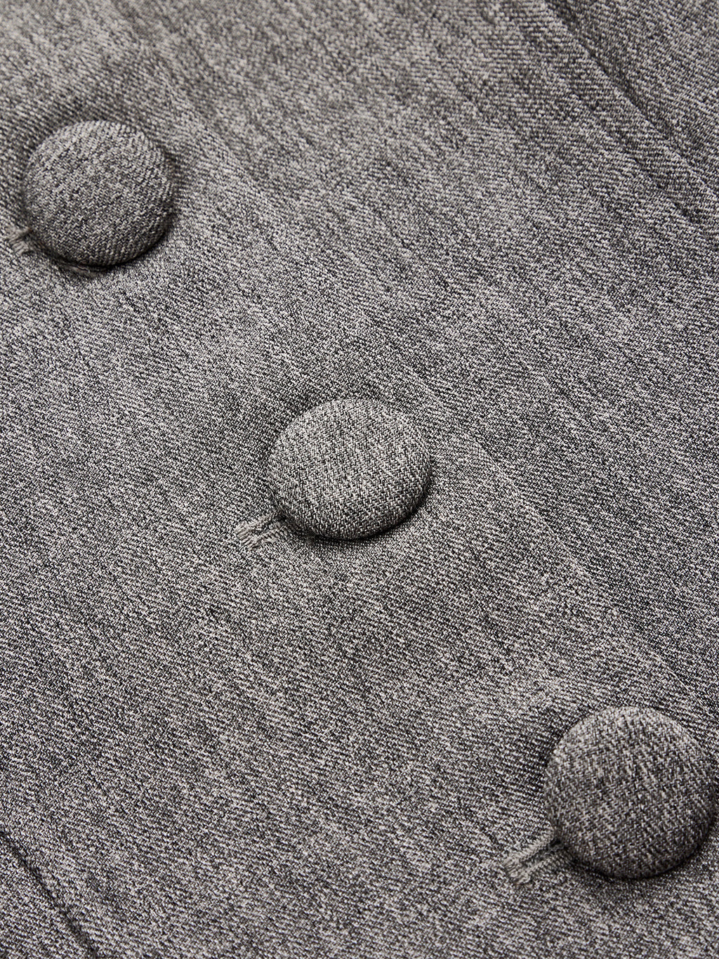 Tailored Button‑Front Collared Blazer
