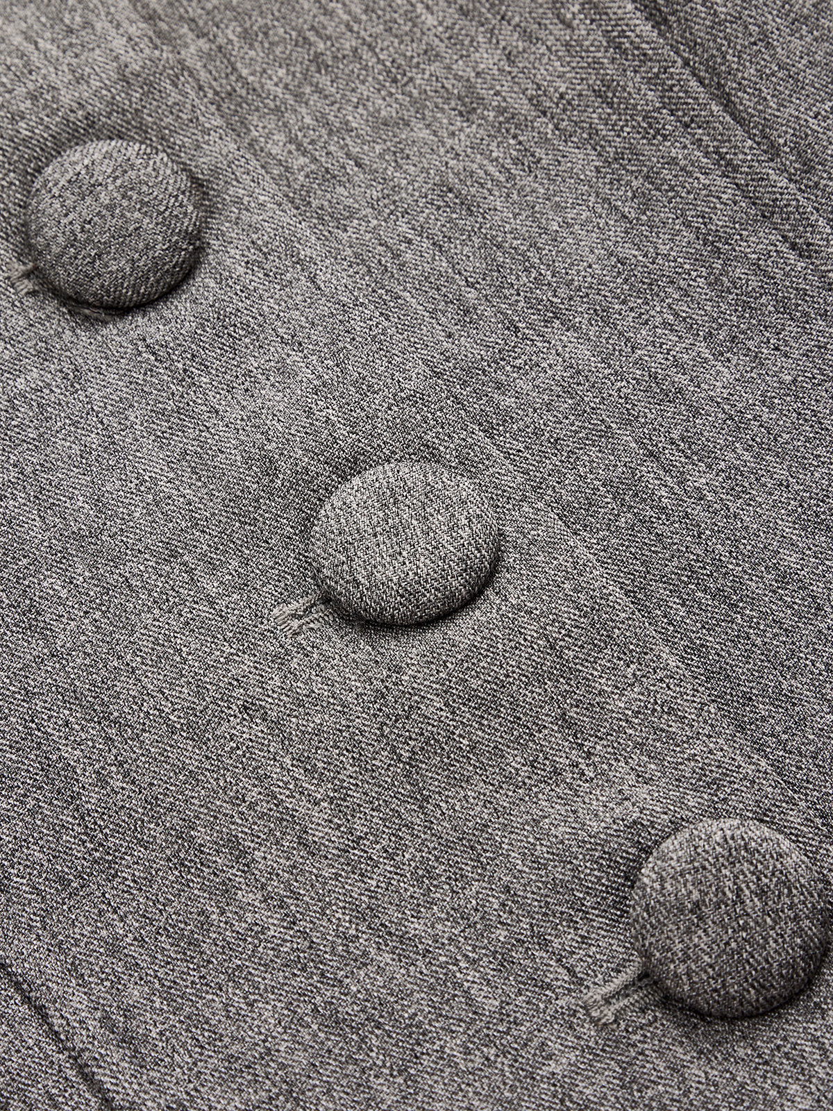 Tailored Button‑Front Collared Blazer