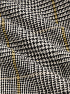 Napoleon Houndstooth Stand Collar Jacket