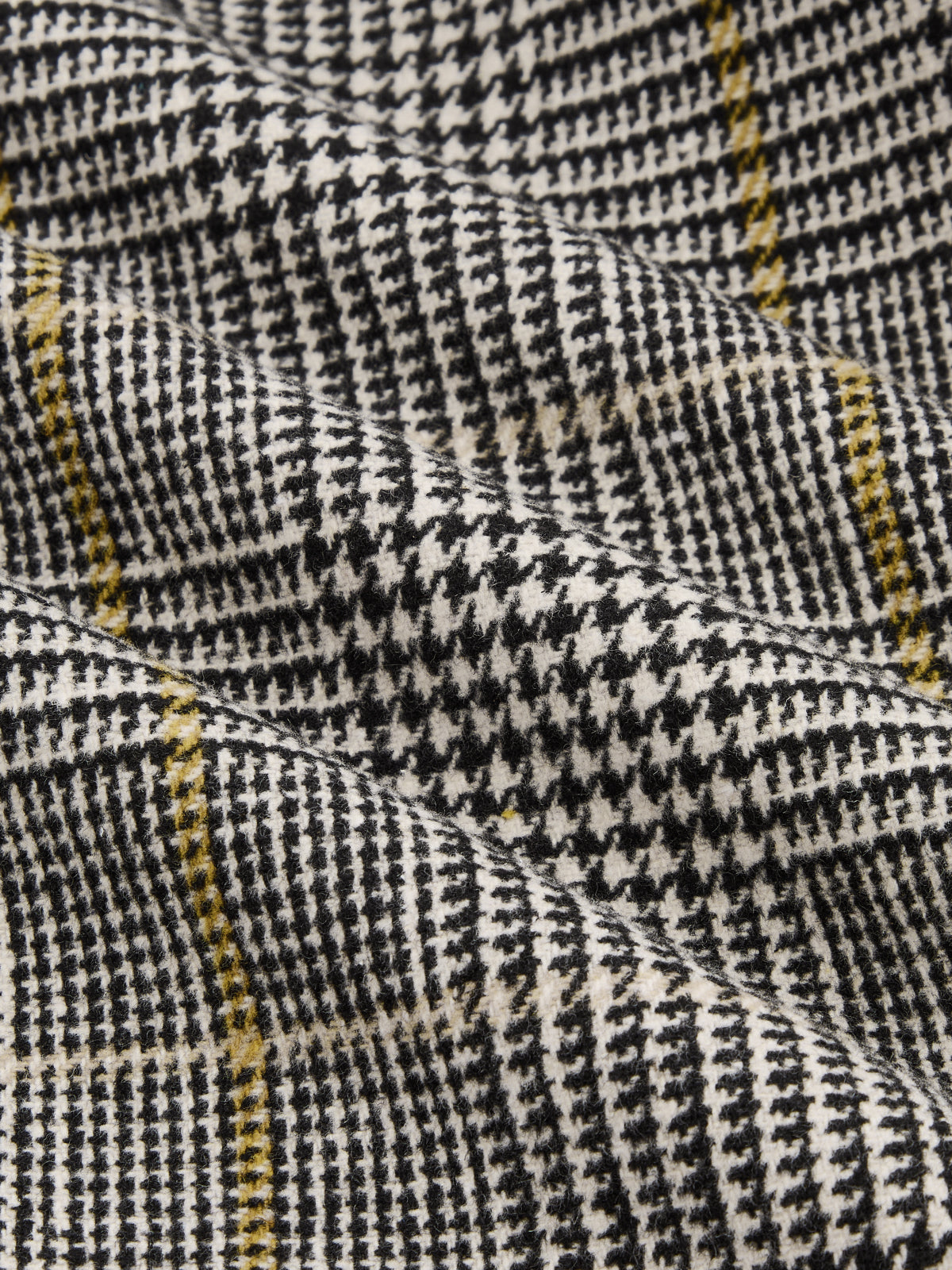 Napoleon Houndstooth Stand Collar Jacket
