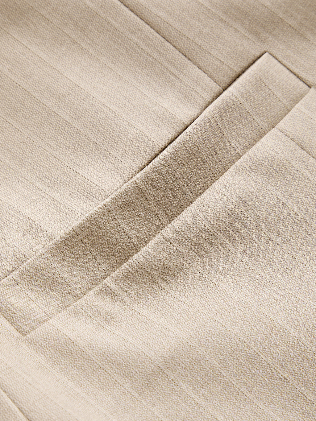 Pinstripe Tie Detail Tailored Blazer