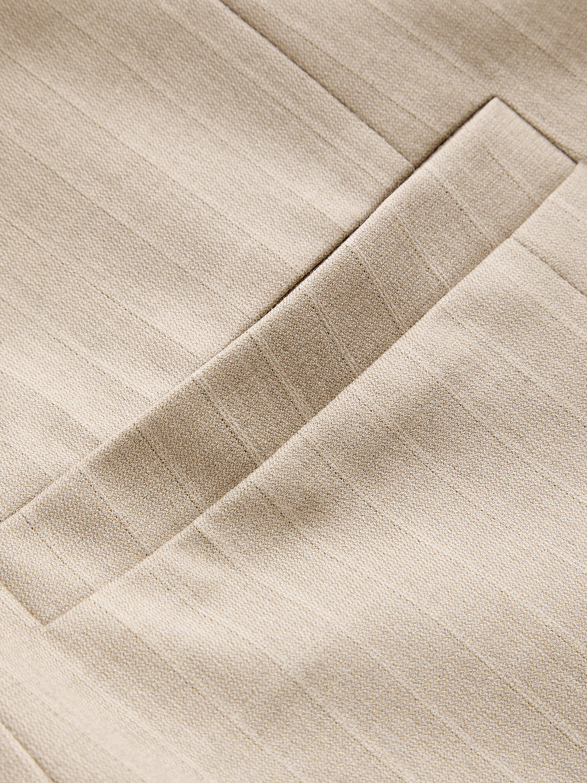 Pinstripe Tie Detail Tailored Blazer