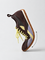 Multi-Color Retro Lace Up Sneakers