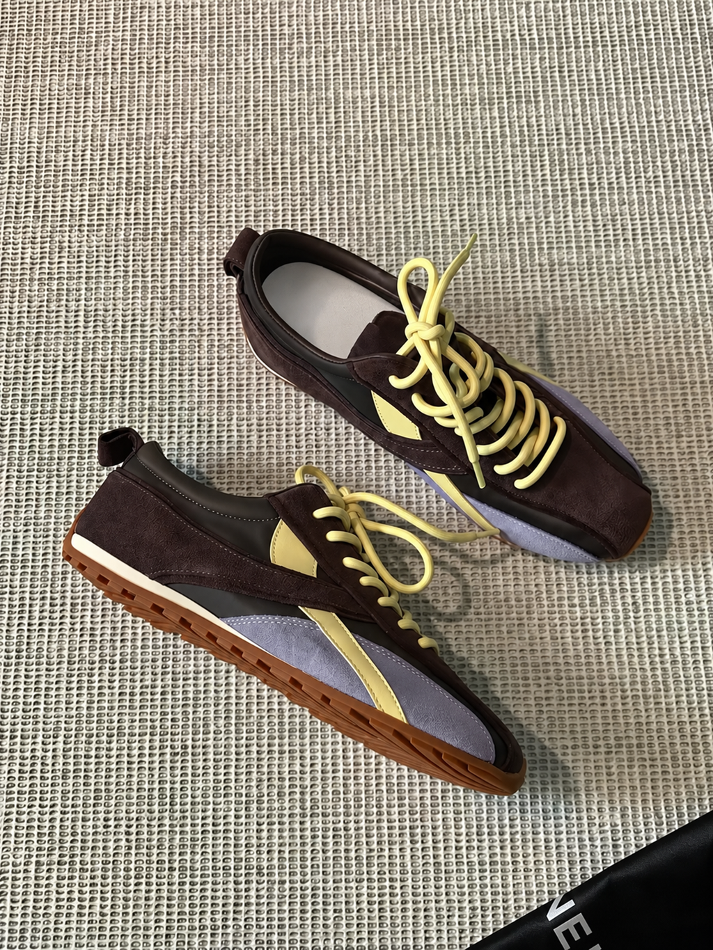 Multi-Color Retro Lace Up Sneakers